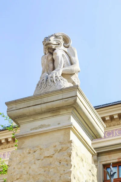 Krakow, Polonya - 12 Eylül 2016: peri masalı hayvan, şekil