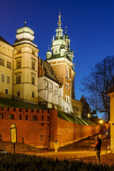 Krakow, Polonya - 26 Kasım 2016: Wawel Royal Castle — Stok fotoğraf