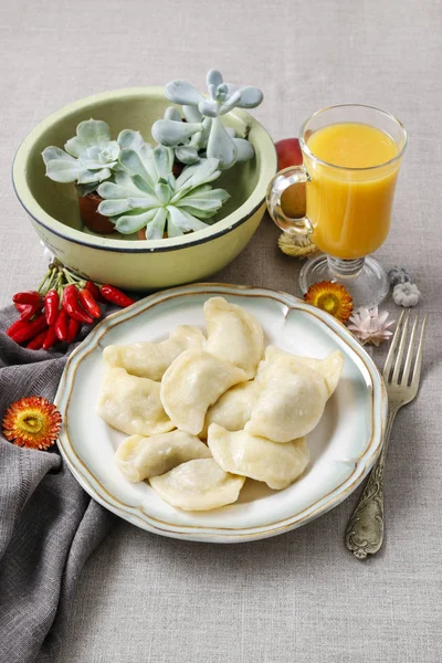 Traditional polish dumplings