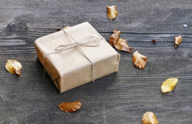 Ahşap Vintage posta parsel