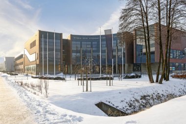 Krakow, Polonya - 07 Ocak 2017: Jagiellonian Üniversitesi. 