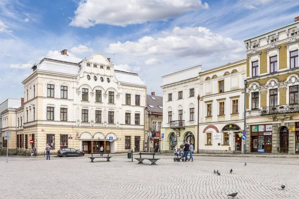 チェシン, ポーランド - 4 月 16,2016: チェシンの旧市街 — ストック写真