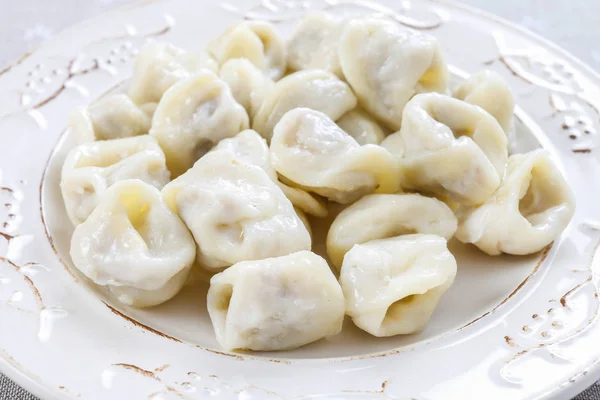 Poolse dumplings schotel — Stockfoto