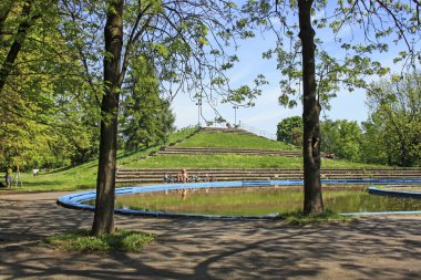 KRAKOW,POLAND - MAY 08, 2014: Jordan Park, also known as Jordan'
