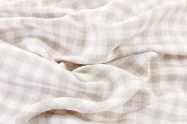 Damalı baskılı pamuk frabric. 