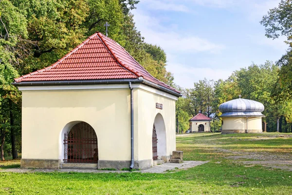 KALWARIA ZEBRZYDOWSKA - 17 SEPTEMBRE 2018 : Chemin de Croix à Kalw — Photo