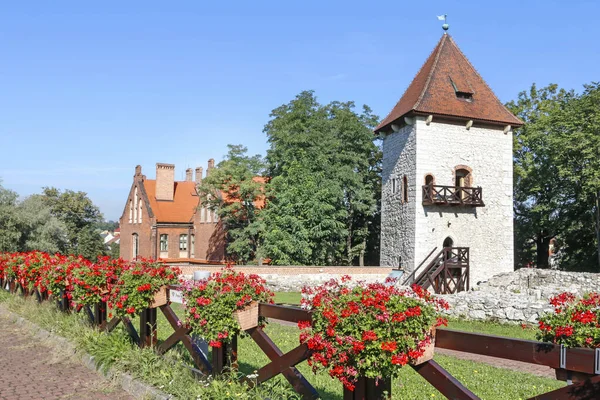 WIELICZKA, POLONIA - 11 de septiembre de 2019: La colina del castillo — Foto de Stock