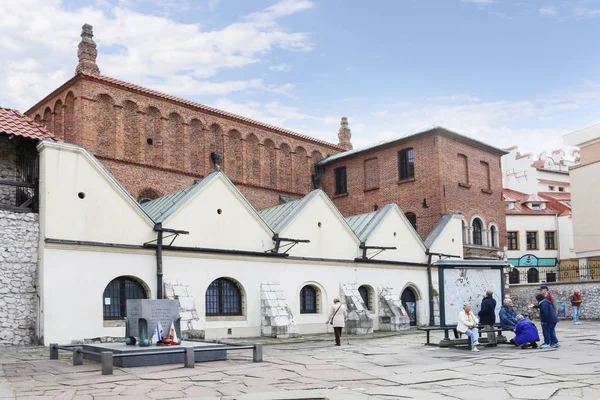Krakau, Polen - 04 oktober 2019: De Oude Synagoge, Kazimierz, — Stockfoto