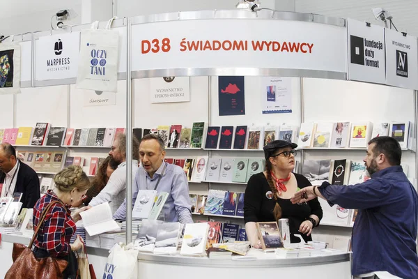 KRAKOW,POLAND - OCTOBER 27, 2019: International Book Fair — Stock Photo, Image