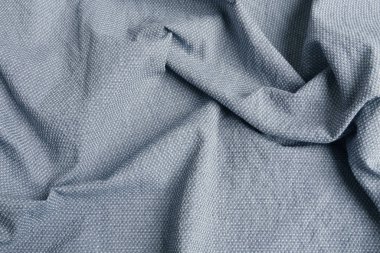 Mavi keten kumaş, moda geçmişi. 