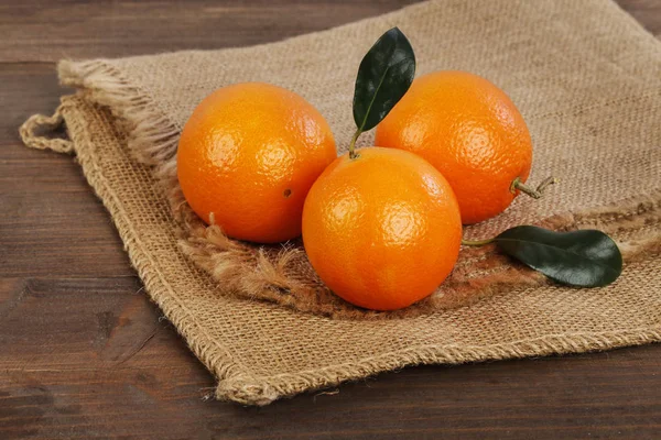 Fresh Oranges Wooden Table Healthy Food — Stock Photo, Image