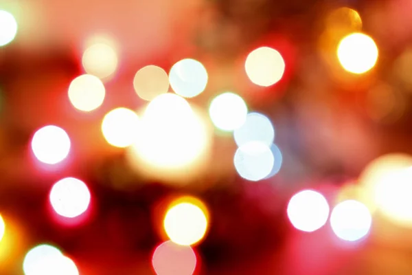 Colorful Glittering Christmas Lights Blurred Abstract Background Graphic Resources — Stock Photo, Image