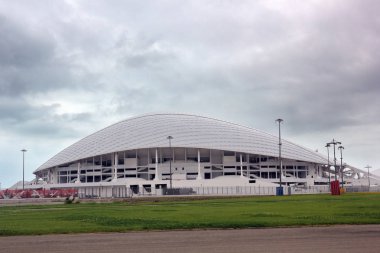 Sochi Fisht arena bulutlu gün yatay