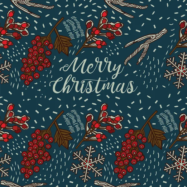 Fondo decorativo de Navidad . — Vector de stock