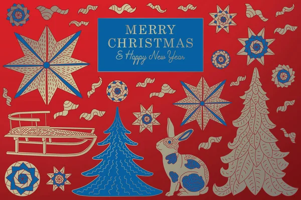 冬の販売図 クリスマスショッピングの装飾的な背景 ベクトル ロイヤリティフリーストックベクター