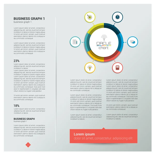 Brochure, dépliant, bulletin, modèle de présentation du rapport annuel. Concept de contexte commercial . — Image vectorielle