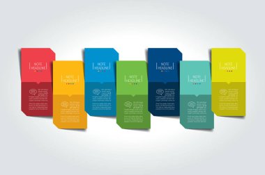 Minimalist zaman çizelgesi, adım adım şablon, afiş, Infographic, diyagram, grafik, sütun.