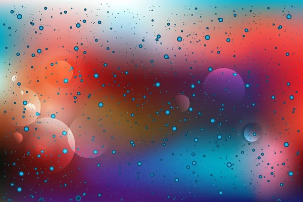 Farbe Abstrakt Verschwommener Hintergrund — Stockvektor