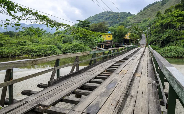 Puente Viejo Una Condición Apta Para Uso Juquei Brasil —  Fotos de Stock