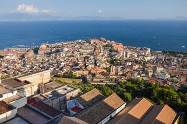 güzel yaz panoraması, naples, İtalya.