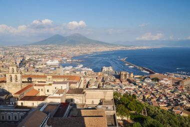 güzel yaz panoraması, naples, İtalya.