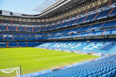 İspanya real Madrid'in Santiago bernabeu Stadyumu.
