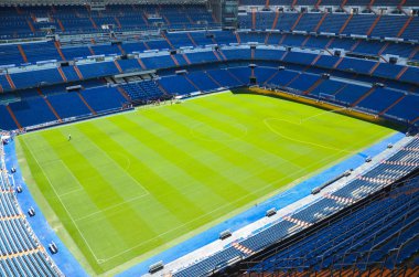 İspanya real Madrid'in Santiago bernabeu Stadyumu.