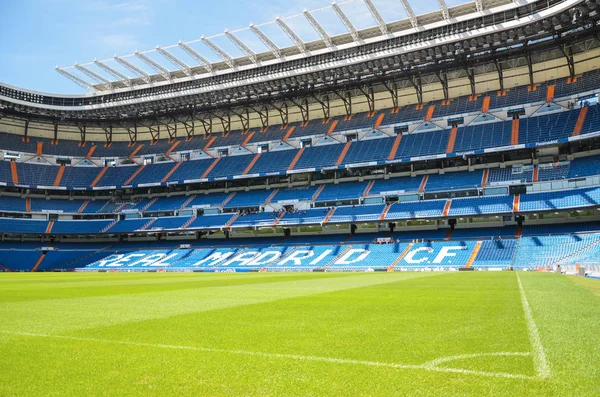 Estádio Santiago Bernabeu do Real Madrid, Espanha . — Fotografia de Stock