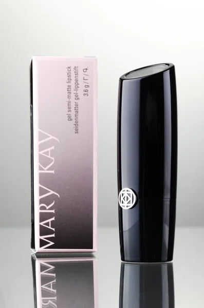 Set Von Mary Kay Kosmetik Isoliert Auf Dem Hintergrund Des — Stockfoto