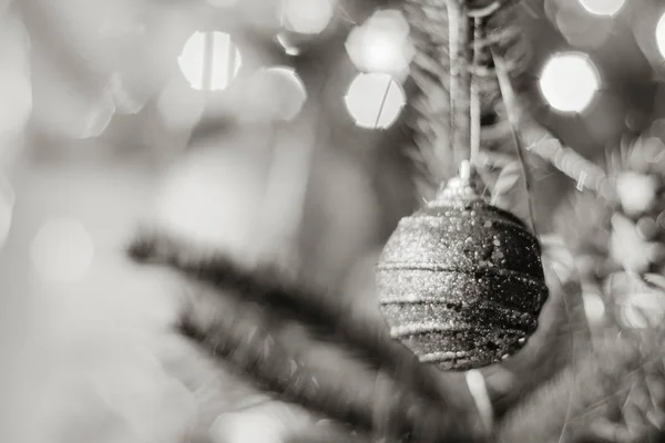 Bolas Natal Árvore Natal — Fotografia de Stock