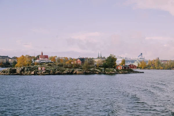 Reizen Overdag Door Helsinki Stad Finland — Stockfoto