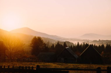 Zelene köyü, Ukrayna, seyahat kavramı