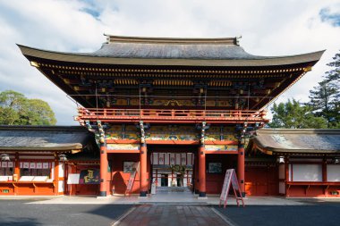 Yutoku Inari tapınak olduğunu bir Shinto Tapınağı Kashima City, Japonya