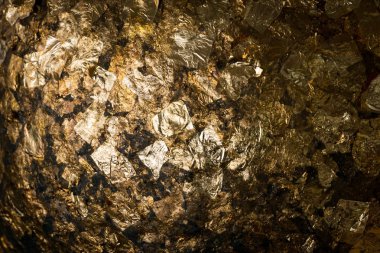 Buda heykeli Tapınak, Tayland altın varak kapağında dokusuna