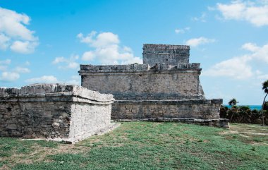 Tulum kalıntıları, Maya Riviera Quintana Roo, görüntü