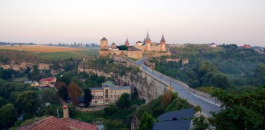 Eski kale Kamenets Podolsky Ukrayna