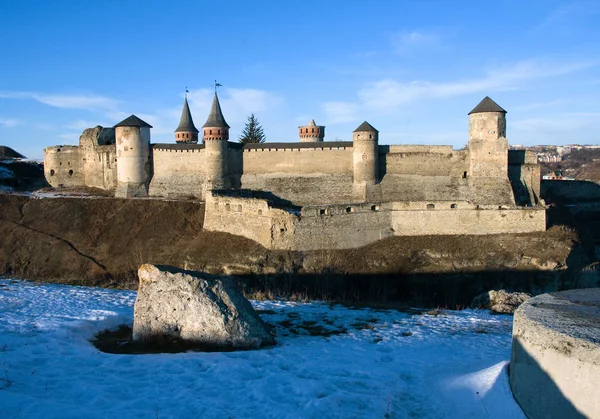 Old Castle in Kamenets-Podolsky Ukraine — Stock Photo, Image