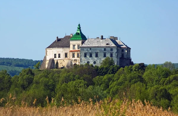 Vista al antiguo castillo en un día soleado — Foto de Stock