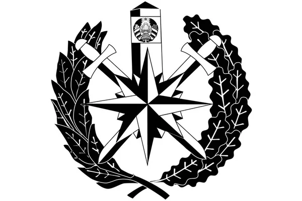 Logo Signo Escudo Armas Heráldica — Vector de stock