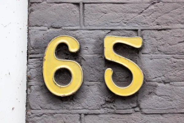 Altmış beş numara benim numaram