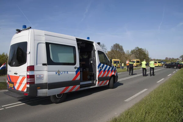 Auto crash onderzoek — Stockfoto