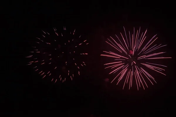 Exploding fireworks