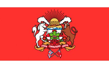 Calgary Alberta, Kanada bayrağı
