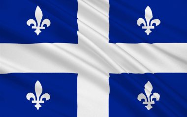 Quebec, Kanada bayrağı