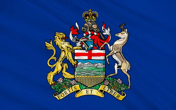 Bandera de Alberta, Canada — Foto de Stock