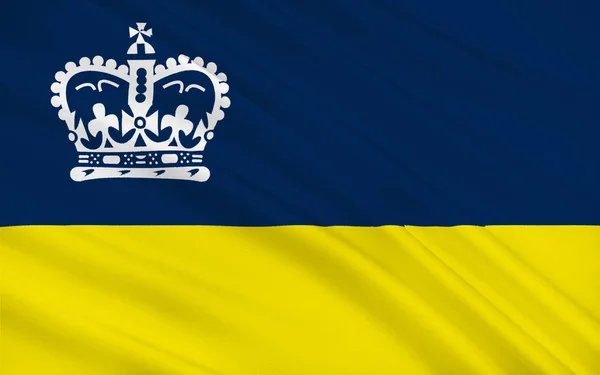 Vlajka Regina, Saskatchewan, Kanada — Stock fotografie