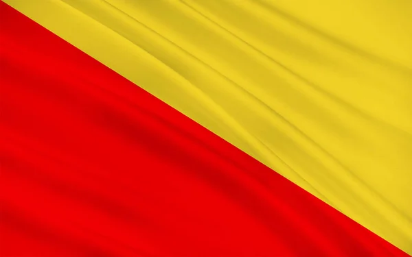 Флаг Палермо Сицилийского, Италия — стоковое фото
