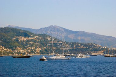 Görünümü Monaco, Monte Carlo şehir ve liman