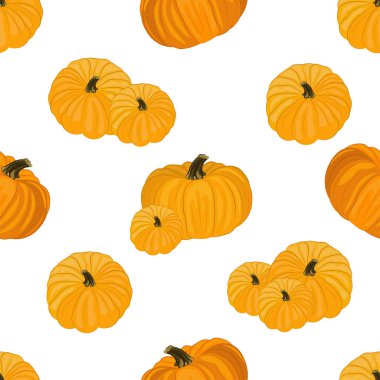 Sarı balkabağı görüntüsü olan kusursuz desen