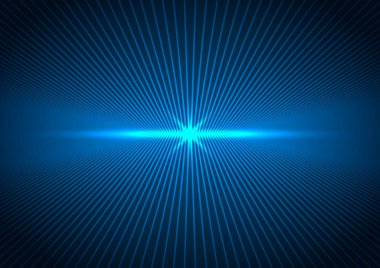 Soyut teknoloji fütürist konsept çizgileri bağlantı perspektifi